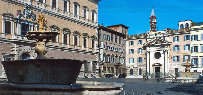 PIAZZA FARNESE CAMPO DE FIORI ROME